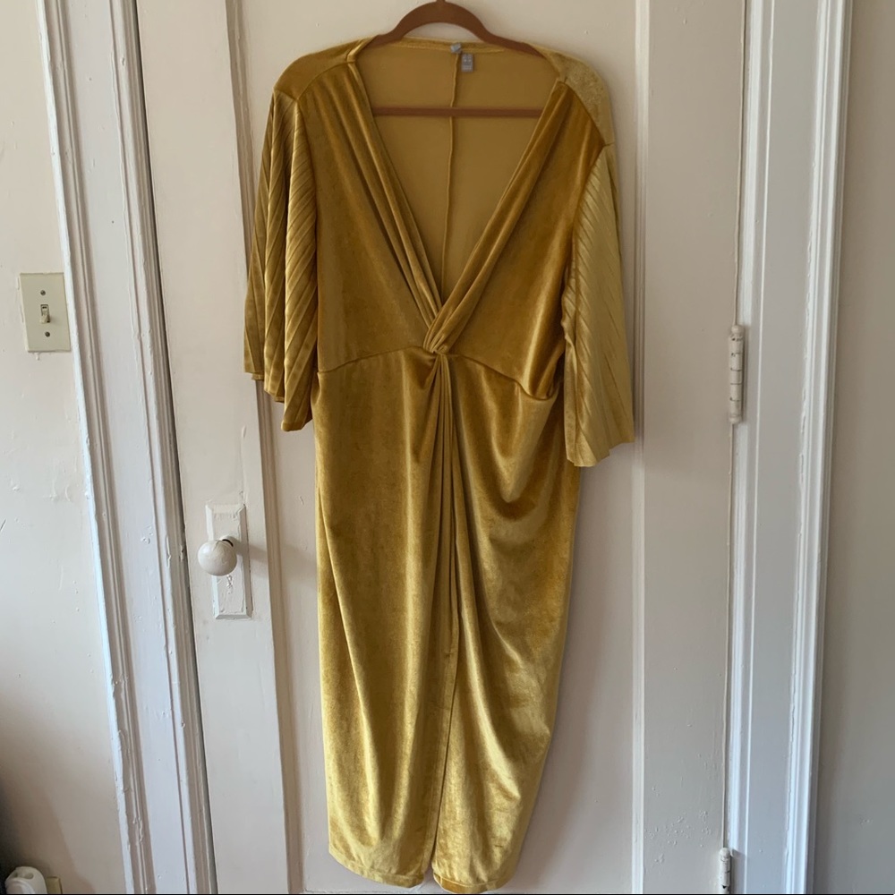 ASOS Curve Velvet Dress